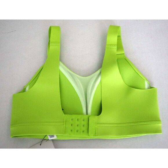 Nike DD0430 321 Women's Sz S (A-C) Neon Green High-Support Padded Sports Bra $68 - Picture 2 of 6